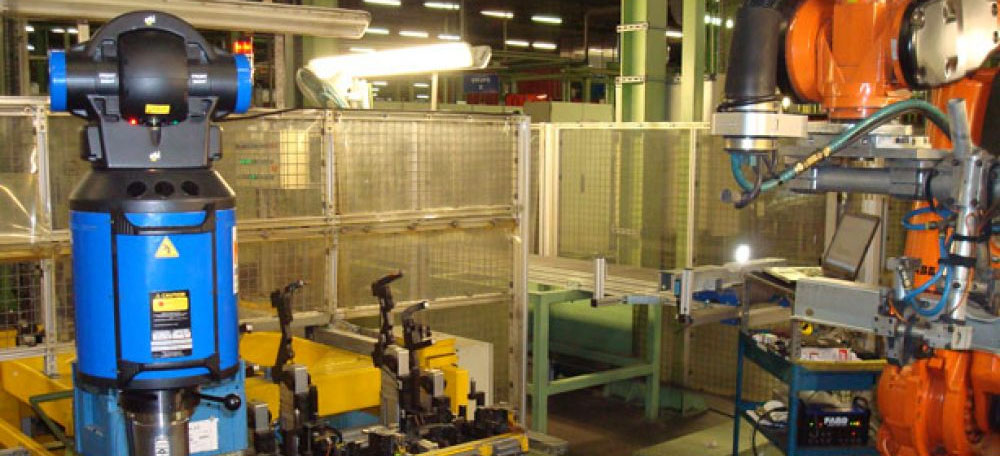 Regulación de utillaje de fabricación en sector automoción con laser tracker FARO